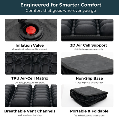 3D Air Cell Comfort Cushion